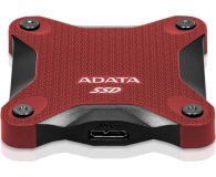 Adata SSD SD600Q 480GB USB 3.1 ASD600Q-480GU31-CRD Czerwony - 502622 - zdjęcie 4